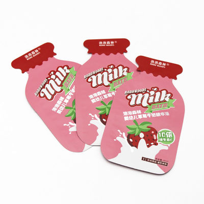 Bolsa de gel de ducha para bebés de forma personalizada con diseño a prueba de fugas libre de BPA