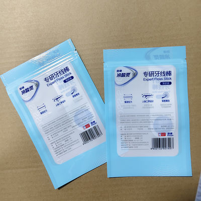 Bolsas de embalaje para hilo dental de alta calidad, bolsas compuestas duraderas para odontología personalizables