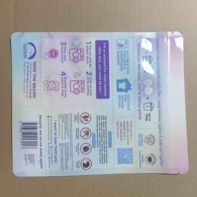 Bolsas transparentes de PVA solubles en agua para cápsulas de lavandería con certificación FDA 21 CFR 177.1520