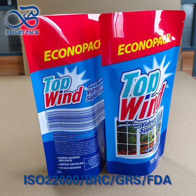 Bolsas de tres sellos ecológicas para limpiadores de vidrio - Material compuesto reciclable