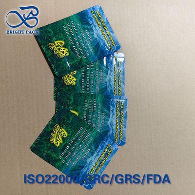 Bolsas a prueba de niños con sello de 3 lados de Highland Pattern - Barrera a la humedad e impresión en rotogravura de 10 colores