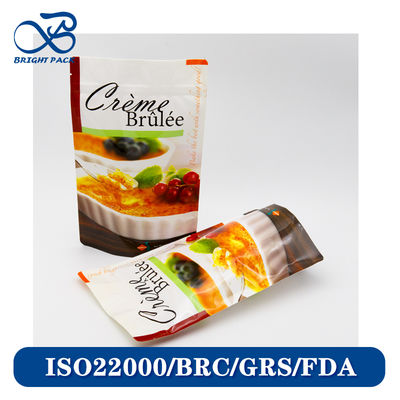 Doypacks de alta calidad para envasado de productos horneados con impresión personalizada y cierre hermético resellable.