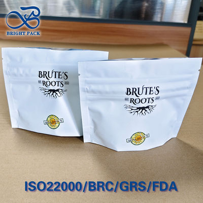 Bolso a prueba de niños con imprenta minimalista con cerradura de empuje-torsión Compatible con ISO 8316