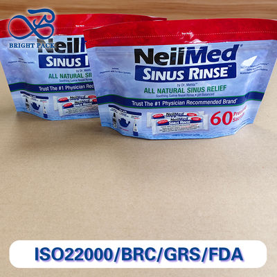 Bolsas Stand Up a Prueba de Rayones para Envasado de Suministros de Limpieza Doméstica con Patrón de Impresión Personalizable.