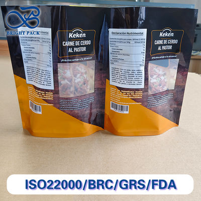 Bolsas Stand Up Personalizables con Impresión Digital para Envasado de Alimentos con Ventana Transparente.