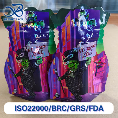 Bolsas de Mylar resellables a prueba de niños para barrera contra la humedad en el envasado farmacéutico y nutracéutico.