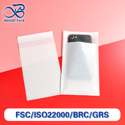 Bolsas de papel glassine personalizadas para embalaje de ropa biodegradable