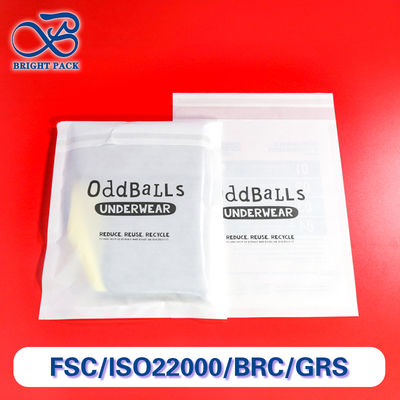 Bolsas de vidrio de impresión blanca ecológicas para la protección definitiva y el estilo sostenible