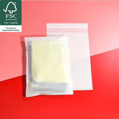 Bolsas de papel de vidrio bolsas biodegradables para ropa y camisetas