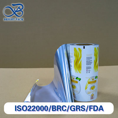 Película de rollo de papel de aluminio sellable térmicamente para envases de cosméticos Revestimiento CPP/PET Compatible con máquinas automáticas de envasado