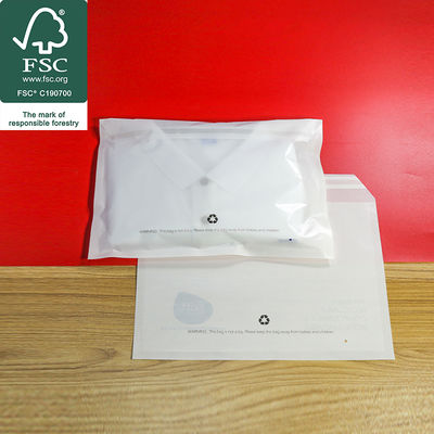 Bolsas de papel de cera de vidrio subtranslúcidas biodegradables recicladas con su propio logotipo