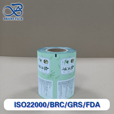 Película de embalaje de bebidas sólidas de alta barrera de película multicapa con certificación de la FDA para embalajes en polvo / gránulos