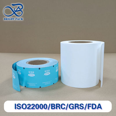 Película de rollo sin impresión de primera calidad de alta barrera duradera y a prueba de humedad para envases de alimentos