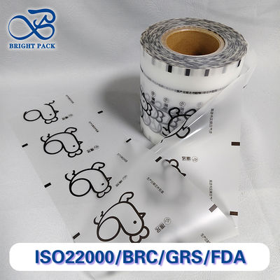 Impresión transparente personalizable de plástico mate para envases de papel para envases de artículos diarios.