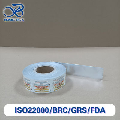 Papel ecológico / Película de PE impermeable y reciclable Comida de comestibles Embalaje industrial personalizado SGS certificado