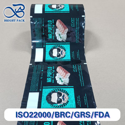 Película de embalaje de alimentos compuesta de papel de aluminio de primera calidad Alta barrera Humectancia y resistencia al oxígeno para una larga vida útil Estructura PET / AL / PE