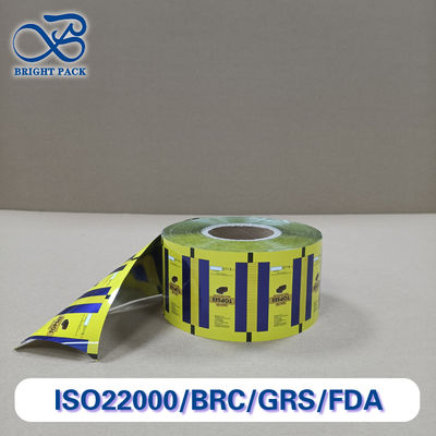 Película de embalaje de chocolate de alta barrera premium, multicapa, resistente a la humedad, prolonga la vida útil, tamaños personalizados