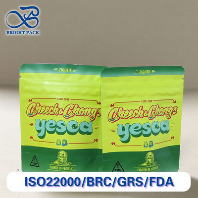 Bolsas con cierre hermético y resellable a prueba de niños, tamaño personalizado, a prueba de niños y aptas para personas mayores