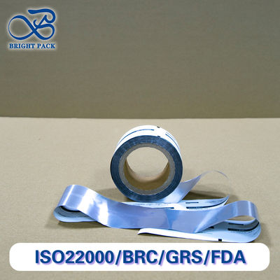 Película en rollo de papel de aluminio de grado alimenticio con impresión personalizable y materiales reciclables para el envasado de polvos de probióticos