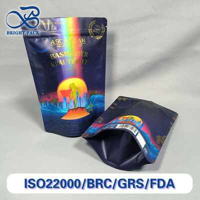 Bolsa vertical resellable con cierre de frescura