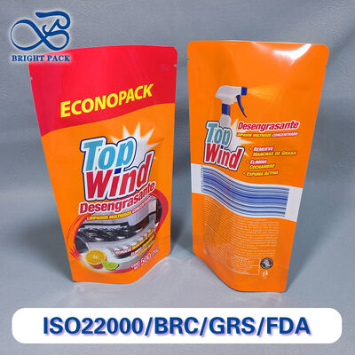 Bolso de pie resistente a fugas y duradero para limpiador de cocina