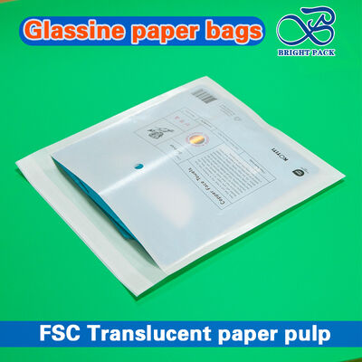 Bolsas de Papel Glassine 100% Biodegradables y Personalizables de Alta Transparencia para Embalaje Ecológico