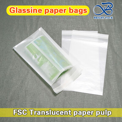 Bolsas de Ropa de Papel Glassine Ligeras de 40g – Empaque Autoadhesivo a Prueba de Polvo y Humedad