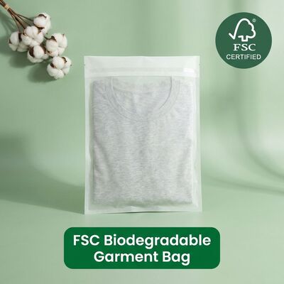 Bolsas de vidrio de lujo personalizadas para embalaje de prendas de vestir ecológicas para exportación de fabricantes a granel reciclables biodegradables certificados